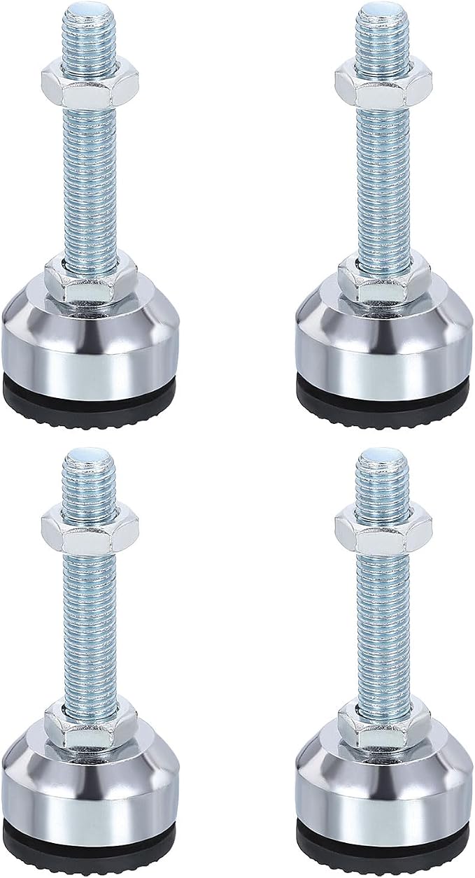 PATIKIL Furniture Leveling Feet 1.6" Dia Base M12 Thread by PATIKIL