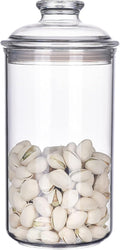 34oz Acrylic Storage Jar, Airtight Lid by IVOOBR