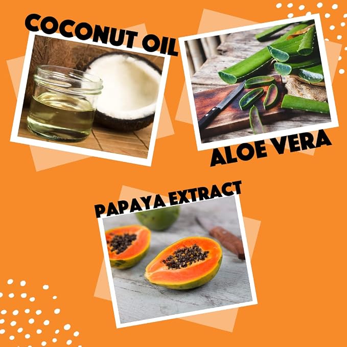Natural Dog Shampoo, Moisturizing Coconut Papaya - Image 5