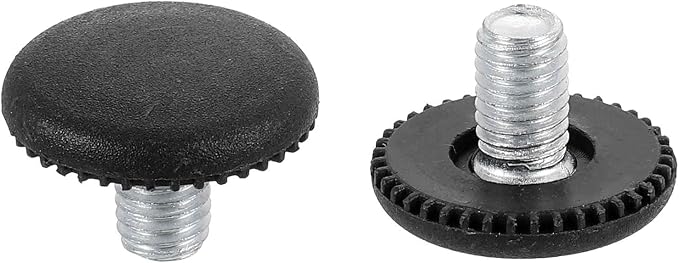 M8x10x25mm Screw on Furniture Glide Leveling Feet by DTGN