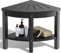 Shower Stool for Inside Shower, Corner Shower Stool, Shower Bench Seat by ACUELGardenFurniture