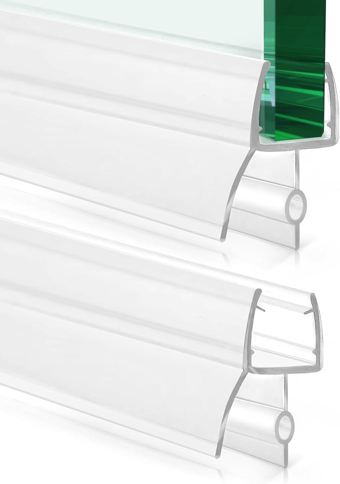 Bathroom Shower Door Seal Strip, PVC Transparent Shower Door Seal Strip by Unknown