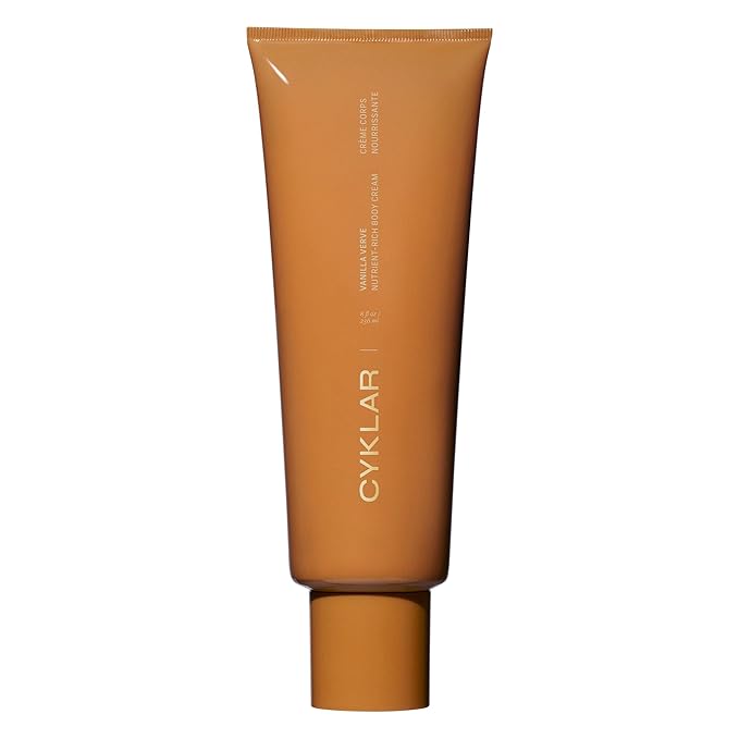 CYKLAR Nutrient Rich Body Cream. Vanilla Verve Nourishing Moisturizer by Cyklar