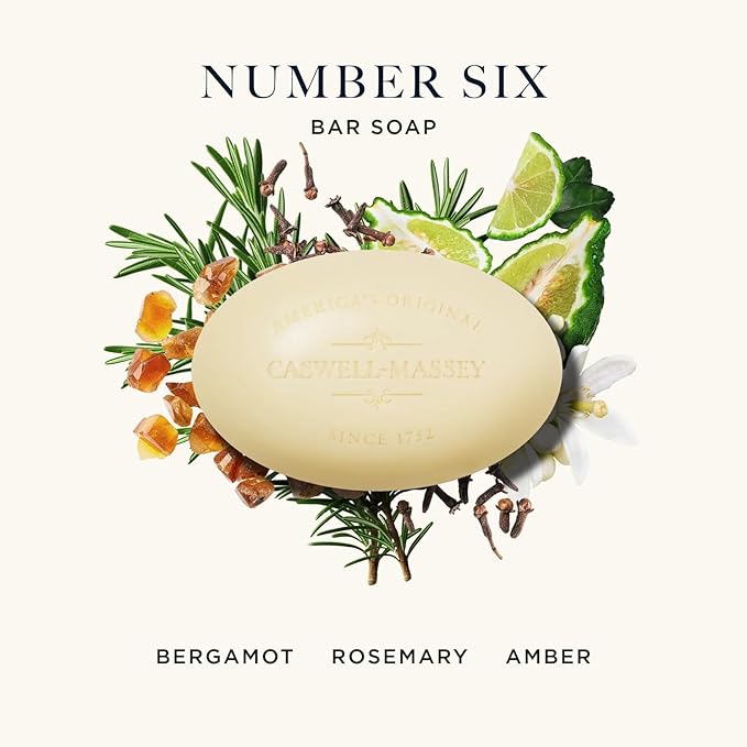 Caswell-Massey Number Six Natural Bar Soap - Image 2