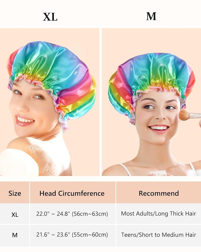 mikimini Sparkle Rainbow Shower Cap - Image 2