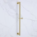 RRAJJ Shower Slide bar That is Installed by pasting or Punching by RRAJJ