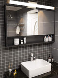 Bathroom Vanity Light Brushed Nickel Square LED 24 inch 14W 4000K Natural White by Enjoyyourhealthylife