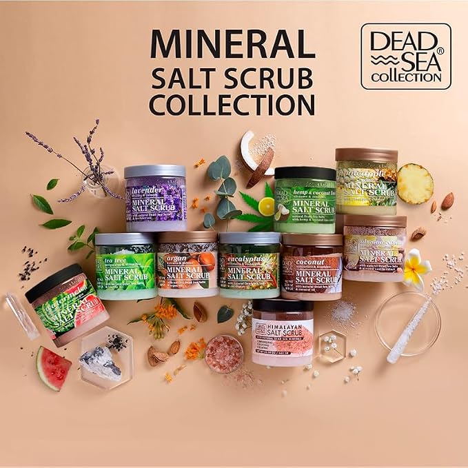 Dead Sea Collection Coconut Salt Scrub – Exfoliating Body Scrub - Image 7