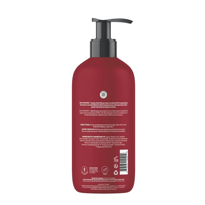 ATTITUDE Limited Edition Liquid Hand Soap, EWG Verified, Plant and Mineral-Based - Image 2