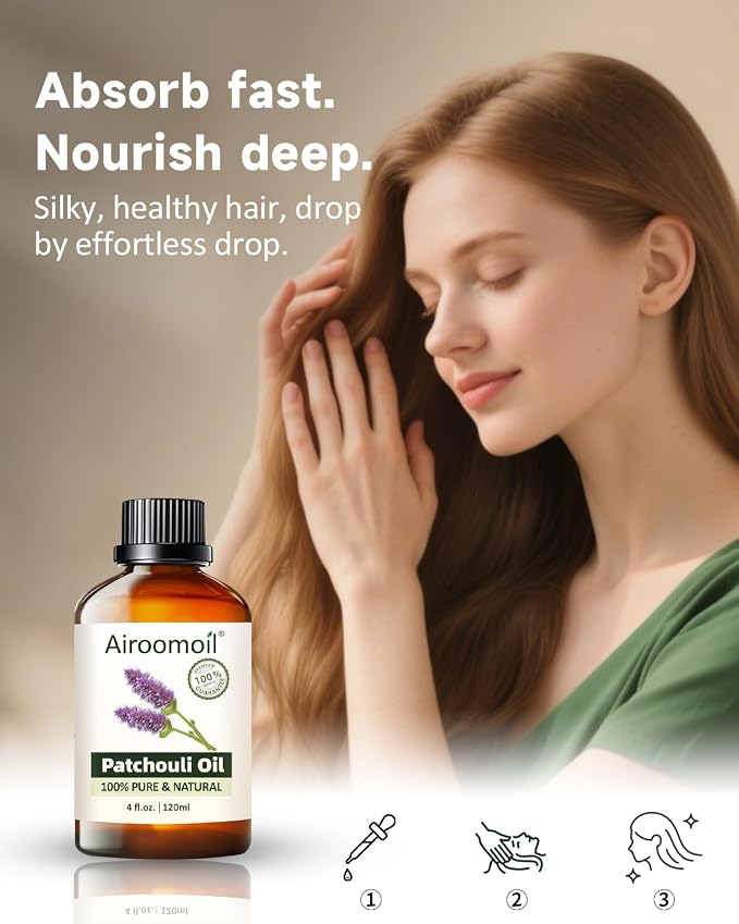Pure Patchouli Essential Oil, 100% Natural Patchouli Essential Oil, Premium - Image 6