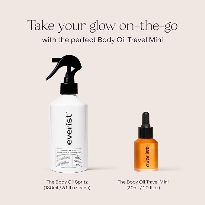 Everist The Glow & Go Ritual Set – Vitamin C & Bakuchiol Body Oil Spritz + - Image 6