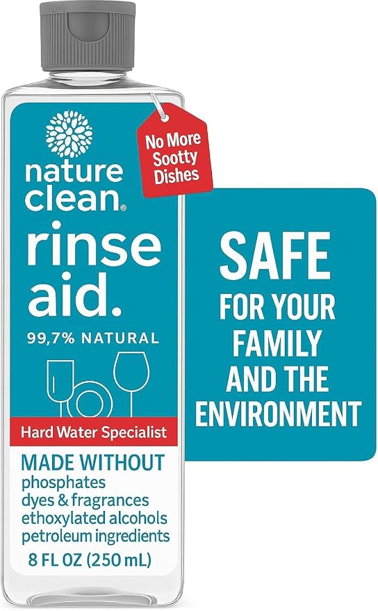 Nature Clean All Natural Dishwasher Rinse Aid Cleaner, Liquid Dishwasher Rinse - Image 8