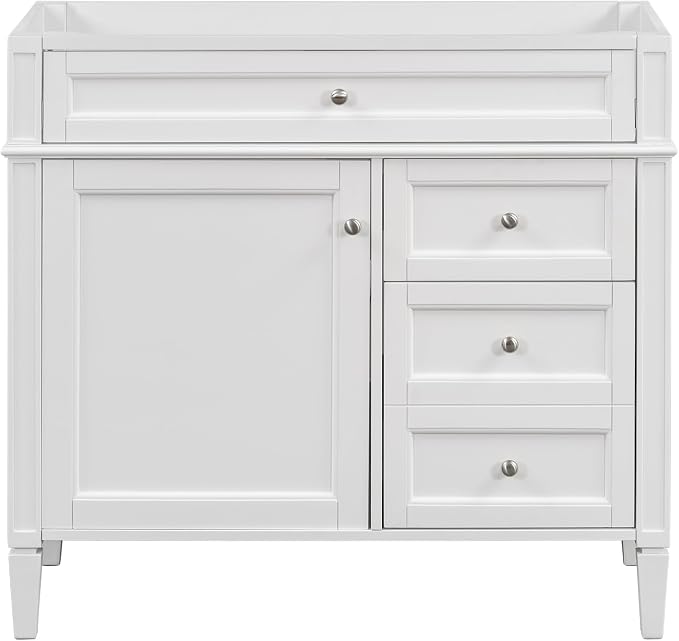 Favfurish 36" Bathroom Vanity Without Top Sink, Modern Freestanding Storage - Image 3