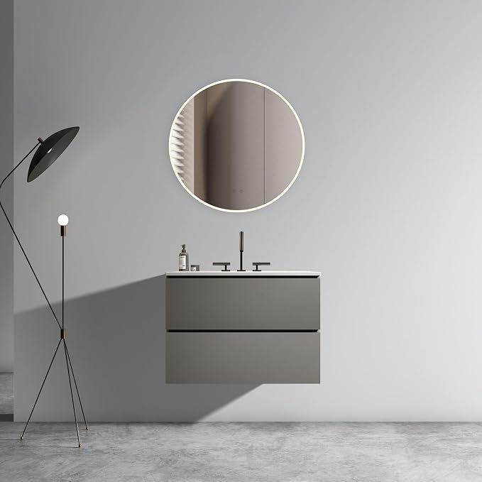 Wall Mounted Floating Bathroom Vanity - Image 6