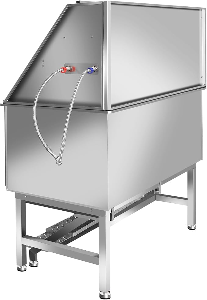 Stainless Steel Dog Cat Pet Grooming Bath Tub - Image 8