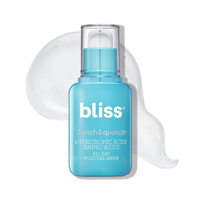 Bliss Hyaluronic Acid Drench & Quench Facial Serum – Hydrating Serum by Bliss