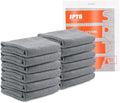 SPTA Microfiber Cleaning Cloth, Car Wash Towels, Terry Streak Free Reusable and by SPTA