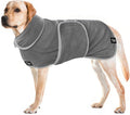 Tuff Pupper Fast Drying Dog Bath Robe | 800 GSM Plush Dog Towel by TuffPupper