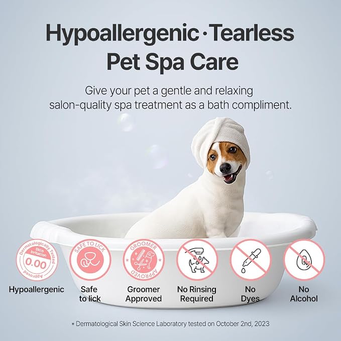 PetO’Cera Rosé Salt Bath for Dogs, Himalayan Pink Salt, Soothes Dry, Itchy Skin - Image 7