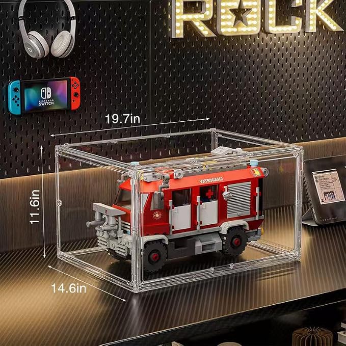 Extra Large 19.7"X14.6"X11.6" Acrylic Display Case - Image 2
