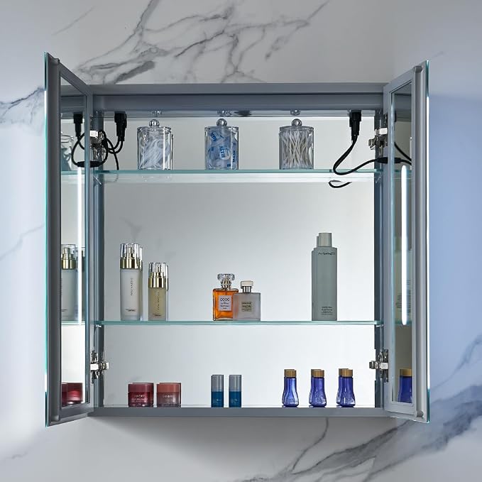 Blossom LED Medicine Cabinet Mirror - Image 7