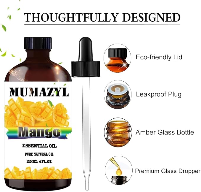 Mango Essential Oil, Mango Oil 4 Fl Oz 120ML - Image 2