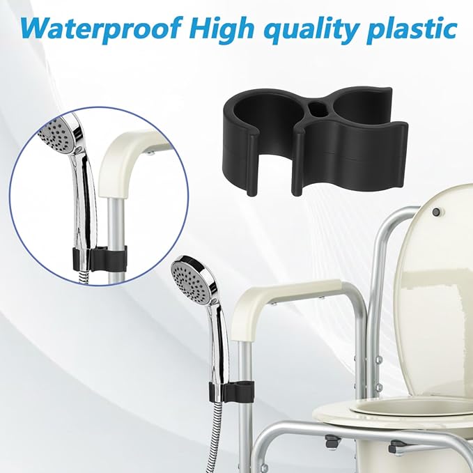 2 PCS Shower Head Holder for Shower Chair, Universal Bath Seat Shower Bracket - Image 6