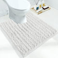 Yimobra Toilet Rugs U Shaped 24x20, Soft Comfortable Absorbent Chenille Toilet by Yimobra