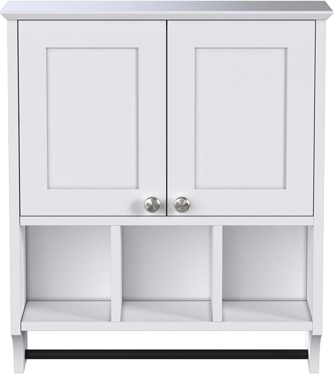 Bathroom Medicine Cabinet, Bathroom Cabinet Wall Mounted Over-The-Toilet - Image 8