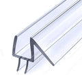 3/8" Frameless Glass Shower Door Bottom Sweep – 40" Ultra-Clear Drip Rail Seal by GASHardware