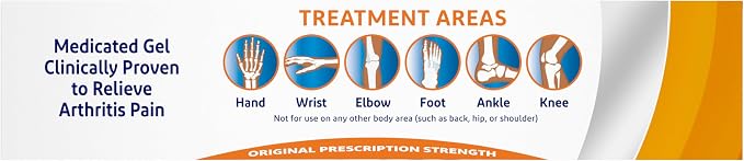 Voltaren Arthritis Pain Relief Gel, Diclofenac Sodium, Clinically Proven - Image 17