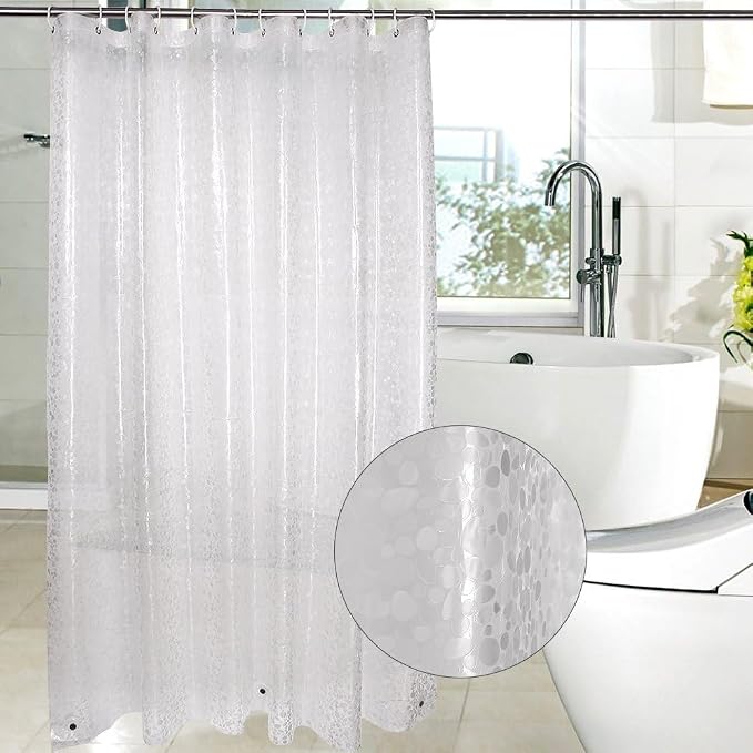 WELTRXE Extra Long Shower Curtain Liner, 72 x 84 Inch EVA Water Repellent - Image 7