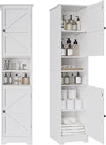 Tall Bathroom Cabinet, Storage Cabinet by Viaozutis