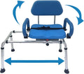 Sliding Rotating Shower/Bath Chair by Mobi Bench – Transfer Swivel Seat by MPAINMANAGEMENTTECHNOLOGIES