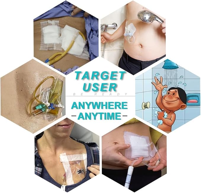 Waterproof Dialysis Catheter Shower Protector, - Image 8