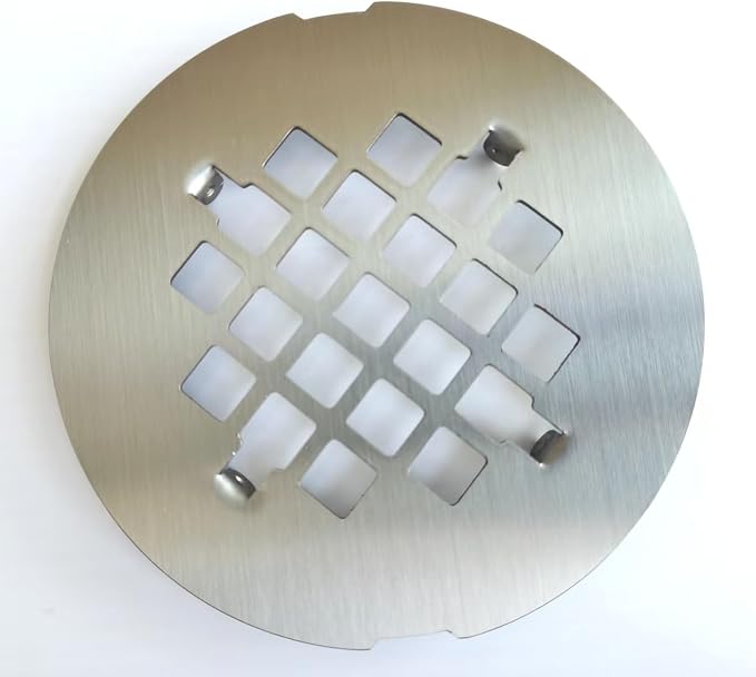 4-1/4 inches Snap-On Round Shower Drain Cover, Stainless Steel - Image 5