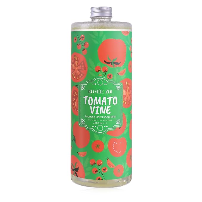 ROMIIE ZOI Liquid Hand Soap Refill, Tomato Vine, Gentle & Moisturizing Formula by ROMIIEZOI