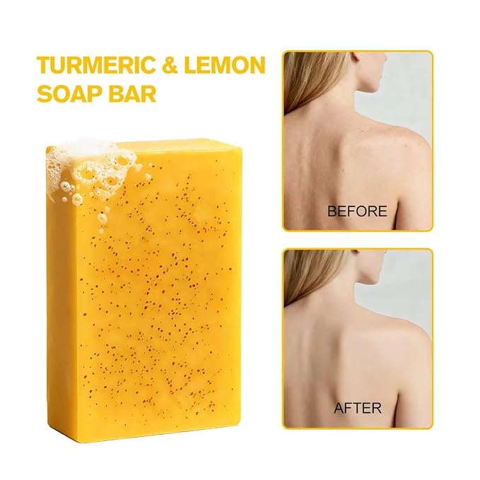 Kojic Acid Soap, Turmeric Soap Bar - Image 6