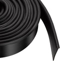 Shower Bottom Waterproof Door Rubber Sweep Trim Black Seal by TINSKY