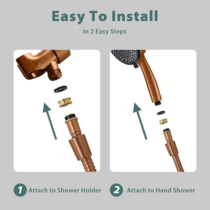 Shower Hose Replacement For Cleaning 304 Stainless Steel Shower Head Hoses 59 - Image 5