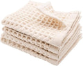 sea me at home Waffle Washcloths Set, 100% Turkish Cotton by seameathome