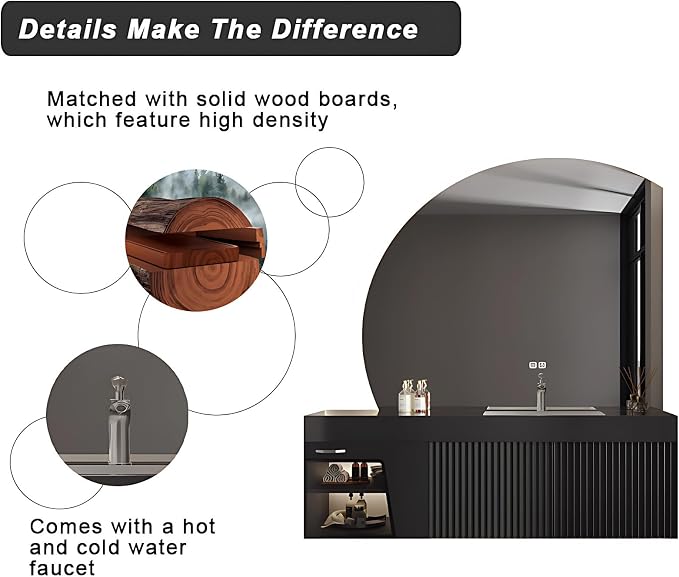 52IN Floating Bathroom Vanity - Image 6