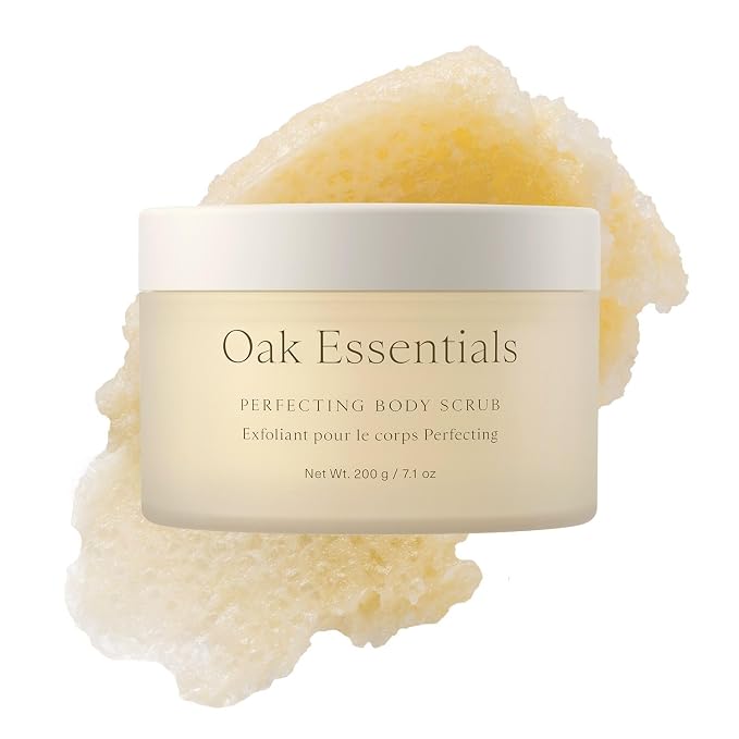 Oak Essentials Perfecting Body Scrub | Gentle Sugar Body Exfoliator by OakEssentials