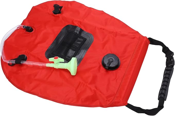 20L Folding Solar Heated Shower Bath, oor Camp Shower - Image 3
