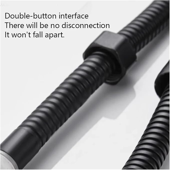 Flexible Stainless Steel Plumbing Hose Shower Head Tube Bathroom Pipe Bath - Image 6