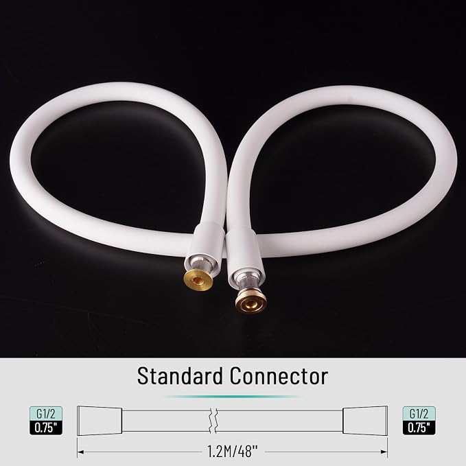 Bidet Hose SHORT, Soft Silicone Bidet Hose Replacement, 47 Inch - Image 4