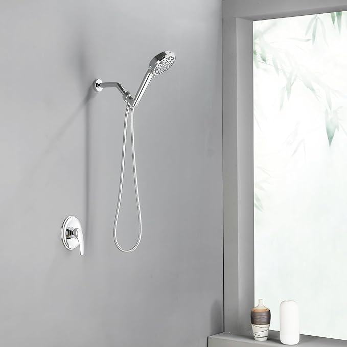 Shower Faucet Set with 7 Functions Handheld Shower Head Filter Shower Combo Set - Image 3