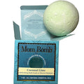 Mom Bomb Coconut Lime Bath Bomb – Essential Oils, Clean Ingredients – Relaxing by MomBomb