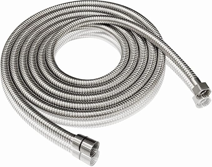 PHASAT Shower Hose, 138 Inches Extra Long Shower Hose Replacement, 304 by PHASAT