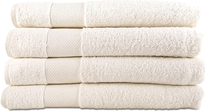 Hencely Premium Bath Towel Set of 4-28x58 Inches by HENCELY